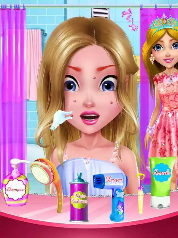 Play Beautiful Princess Makeup Salon 4 | Party Makeover